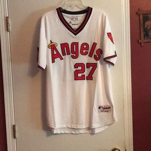 Mike trout #27 Angles Jersey Sz:M